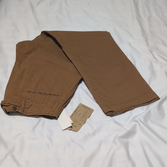 Ralph Lauren Double RL Brown Chinos Straight-Leg Cotton - Picture 3 of 13